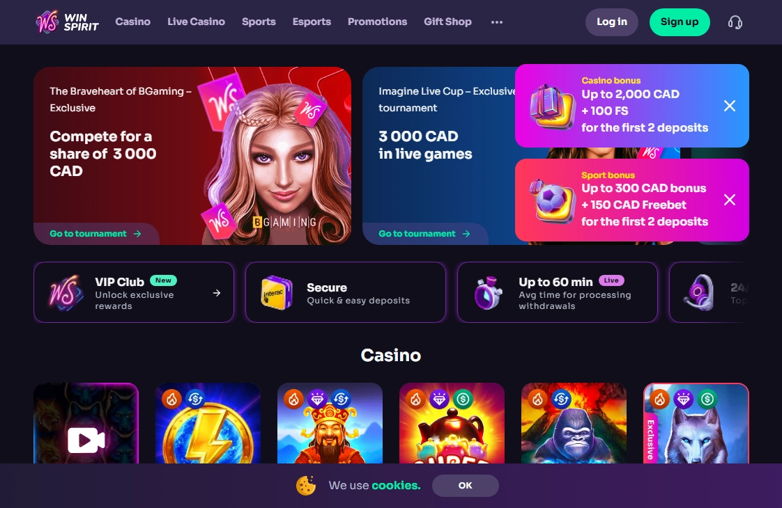 WinSpirit Casino